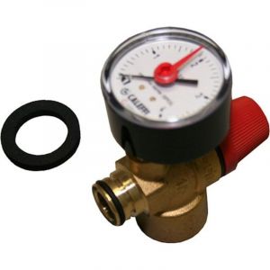 Buderus - Clapet de securite avec manometre pour 7099030
