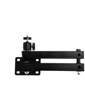 Support de plafond pour projecteur, r&eacute;glable multi-angles, support mural pliable, support de plafond en alliage d'aluminium