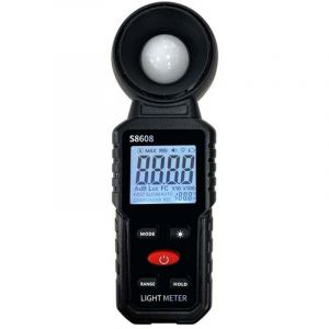 Luxmètre numérique 200 000 luxmètre, testeur d'intensité lumineuse, outil de mesure de la luminosité