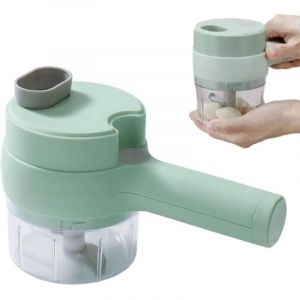 Pilon &Agrave; Ail &Eacute;lectrique - Mini Hachoir Moulin &Agrave; Ail Rechargeable Usb Avec Lame De Rechange Pour Ligne De Donn&eacute;es Pour Un