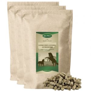 15 kg Lyra Horse® Tourteau de lin friandise