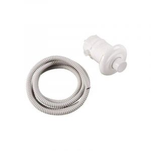 As-schwabe - Bouton poussoir réservoir wc pneumatique AP164 pneumatic et 198 pneu, blanc