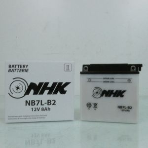 Batterie NHK pour Scooter Yamaha 125 Majesty 1998 &agrave; 2007 YB7L-B2