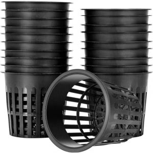 20 Pi&egrave;ces Panier Plantes Hydroponiques, Pot de Fleurs Hydroponique, Pot en Filet de Jardin Hydroponique, Convient &agrave; la Culture Hydroponique et &agrave; la