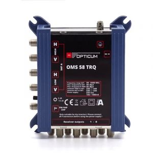 Multiswitch 5/8 OPTICUM OMS 58 TRQ AVEC R&Eacute;GLAGE