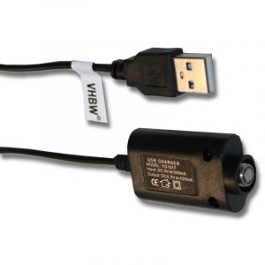Vhbw - Câble de chargement 0.25m usb pour cigarette électronique, Shisha eGo E-Smart. Remplace: eGo, eGo-T, eGo-C, eGo-Twist, eVod, 510.