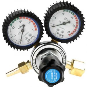 R&eacute;gulateur De Pression pour Gaz De Protection Argon/CO2 D&eacute;tendeur Dioxyde De Carbone Bi&egrave;re Kegerator D&eacute;tendeur