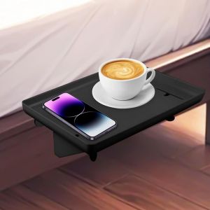 &Eacute;tag&egrave;re de chevet flottante, table de chevet pour lit superpos&eacute; et sommier tapissier, &eacute;tag&egrave;re &agrave; suspendre, table d'appoint avec gestion des c&acirc;bles,