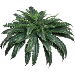 VEVOR Fougere Artificielle, 110-120 cm, Fausse Fougere de Boston avec 88 Feuilles, Grande Plante Artificielle Suspendue pour Decoration Interieur
