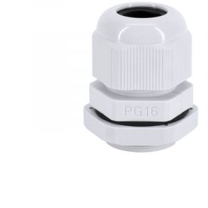 Presse-&eacute;toupe gris PG-16 - IP68 - Plastique - Plage de temp&eacute;rature -40&deg;C/+85&deg;C Lot de 100