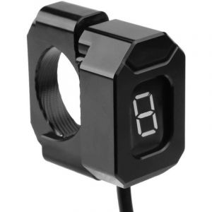 Indicateur de vitesse et de rapport engag&eacute; - Support de fixation universel compatible avec les motos