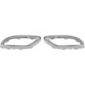 Couvercle d'embout d'échappement chromé brillant, garniture de remplacement pour mercedes-benz a b c e glc classe cls W177 W247 W205 W213 X253 C257