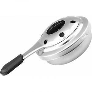 R&eacute;chaud &agrave; alcool au go&ucirc;t en acier inoxydable Br&ucirc;leur &agrave; fondue d&ocirc;mestique Br&ucirc;leur &agrave; alcool Mini Br&ucirc;leur &agrave; fondue portable pour usage d&ocirc;mestique-Fei Yu