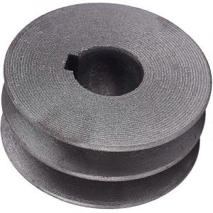 Poulie en fonte de 72 mm - Roue de moteur &agrave; al&eacute;sage de 24 mm pour machines de d&eacute;coupe