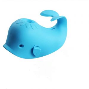 Bleu)Cache de Bec de Bain, Cache de Robinet de Baignoire Bébé, Protection pour Douche Bébé pour Enfants Tout-Petits, Convient Universellement