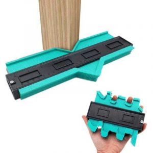 Jauge de contour 250 mm - Copieur de forme verrouillable - Pour d&eacute;couper des contours irr&eacute;guliers &agrave; partir de mod&egrave;les