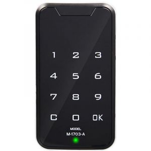 Verrou &eacute;lectronique pour meuble - &Eacute;cran tactile - Faible consommation - Serrure &agrave; code pour armoires et casiers - Mod&egrave;le 1703 A - S&eacute;curit&eacute; optimis&eacute;e