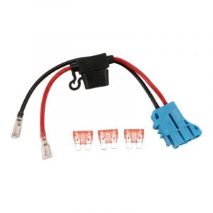 Tlily - Remplacement Du Connecteur de Faisceau Câbles 12 awg Compatible avec la Batterie Peg-Perego v sla sur les D'Équitation Véhicule