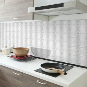 Sticker Mural Carrelage adhésif Cuisine Salle de Bain - 30 stickers carrelages effet marbré doré élégant - 30stickers10x10cm