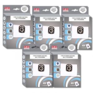 Spirateur + 1 Micro-Filtre Sac Aspirateur Rowenta Silence Force Equivalet &agrave; Rowenta ZR003901 Compatible Aspirateurs Tra&icirc;neaux Rowenta & Moulinex Filtr