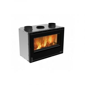 Nordica - Insert à bois ventilé - la Inserto 80 Crystal Evo 2.0 Ventilato 7.4 kW