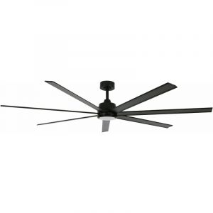 Ventilateur de plafond dc Atlanta ii Noir avec led