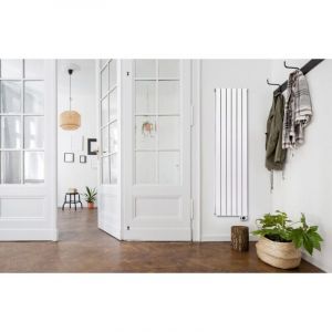 Deltacalor - radiateur électrique à inertie fluide 2000 w ramada vertical blanc