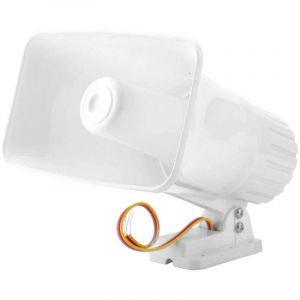 Sir&egrave;ne 150 DB DC 12V, Sir&egrave;ne d'alarme Antivol &agrave; Double Tonalit&eacute; install&eacute;es dans Les Murs, Les Portes, Les balcons etc