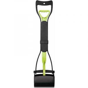 Ramasse-crotte Pelle ramasse crottes Pelles ramasse crottes 60cm à Grande tête - poignée Facile à Presser et ressors Haute Tension pour