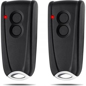 Telecommande Porte de Garage pour EcoStar RSC2-433 RSE2-433 RSZ1-433, pour Hormann Ecostar Liftronic/TUBAUTO EuroPro 500/700/800, pour Portronic