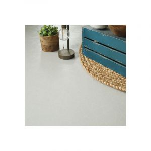 Décoweb - Sol Vinyle Tactile - Fusion organique - Gris perle - Rouleau de 3m x 5m