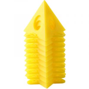 Support de Menuisier 10 Pi&egrave;ces, Support de C&ocirc;ne de Travail du Bois, Outil en Forme de Pyramide pour Porte D'armoire en Toile (jaune),Autres outils &agrave;