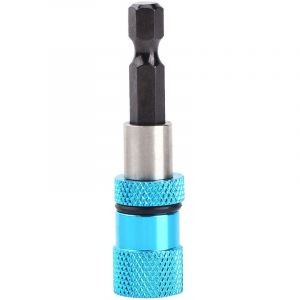 Portes Embout Magn&eacute;tique Extension de Vissage Tournevis Bar Hex Shank Socket Adaptateur Foret pour &eacute;lectrique Tournevis 1/4inch Hex Longueur 60mm