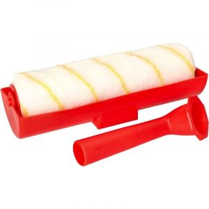 KOTARBAU Rouleau &agrave; peinture 200 mm avec r&eacute;servoir et poign&eacute;e - Avec chambre de peinture int&eacute;gr&eacute;e