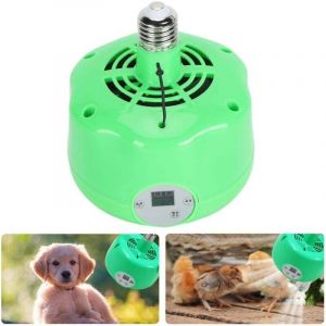Enowelir Lampe Chauffante E27 Automatique pour Poulailler Poussins Canards Reptiles et Chiens 220V
