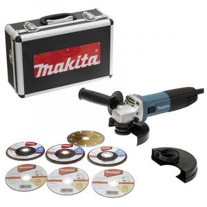 Meuleuse MAKITA GA5030RSP6 720W Ø 125mm (coffret alu)