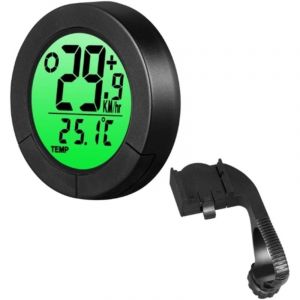 Ordinateur de vélo étanche avec thermomètre, mesure de vitesse, odomètre, comparaison et conversion KM/M