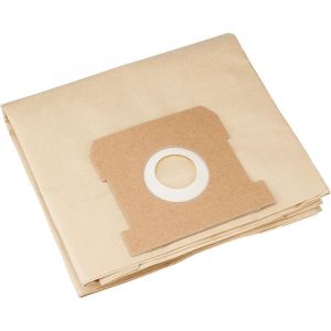 Sacs Aspirateur pour Karcher 6.959-130.0 WD3 WD3P MV3 Sacs Filtrants en Papier de Rechange pour Aspirateur Wet & Dry, Sac pour Karcher WD3 Premium