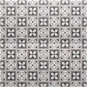 Nais - Carrelage Imitation Carreaux De Ciment 20x20 rivoli Biarritz (1m&sup2;) - Les Carreaux de Jean