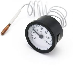 Thermom&egrave;tre Capillaire pour Mesurer la Temp&eacute;rature du Liquide et de la Vapeur 0-120 &deg;C