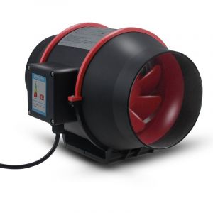 BEBUSINGOTO 100mm Aérateur Extracteur d'air de Conduit Ventilateur Axial de Gaine 310m³/h