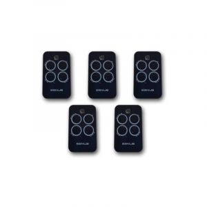 genius 5 x t&eacute;l&eacute;commande 4 canaux 433mhz jlc echo tx4 6100334