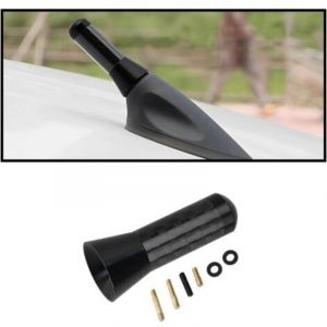 Antenne De Voiture Courte, Antenne Radio Voiture Courte Universel Amplifi&eacute;e Autoradio, Voiture St&eacute;r&eacute;o FM AM Antenne Remplacement pour avec Toutes Les