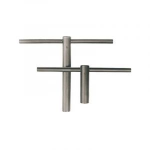 Clé pour mandrin de tour 9mm carré femelle AMF 1 pcs
