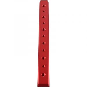 Lot de 2 rails de guidage en T en alliage d'aluminium pour scie &agrave; table, travail du bois, &eacute;tabli, projets de bricolage 100 &agrave; 450 mm (450 mm)