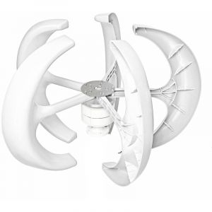 Insma - 650W 12V Eolienne de jardin Générateur d'éolienne de lanterne de rotor 4 Lames