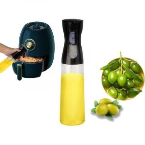 Spray Huile Cuisine Bouteille Pulverisateur a Huile 300 ML Vaporisateur d'huile et de vinaigre Vaporisateur Huile d&rsquo;Olive pour Po&ecirc;le, Salade,