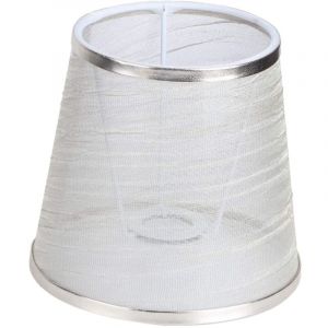 Chevet Mini Abat-Jour Transparent Lustre Lampe en Tissu Applique Murale de Bureau Remplacement Coque Couverture