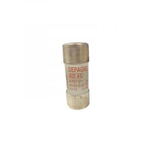 910039 Cartouche fusible cylindrique nf ad 22x58mm 45A - Depagne