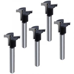 Arcs Nails Fraise &agrave; d&eacute;foncer pour tiroir Poign&eacute;e de porte en bois Fraise &agrave; rainurer professionnel Outil et &eacute;quipement de travail du bois